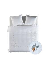 Dekbedovertrek Suite Antibes Blanc de Blanc - 45% Linnen, 55% Katoen