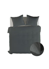 Dekbedovertrek Suite Mumbai Beluga Grey - 100% Katoen-Perkal