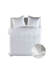 Dekbedovertrek Suite Mumbai Blanc de Blanc - 100% Katoen-Perkal