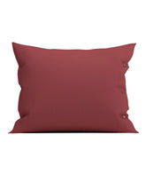 Kussensloop Percale Spicy Red - 100% Katoen-Perkal