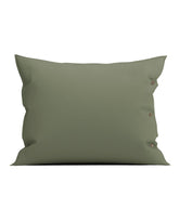 Kussensloop Percale Army Green - 100% Katoen-Perkal
