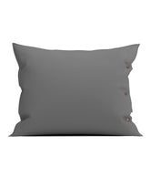 Kussensloop Percale Steel Grey - 100% Katoen-Perkal