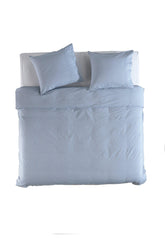 Dekbedovertrek Bassano Sky Blue - 100% Katoen-Perkal