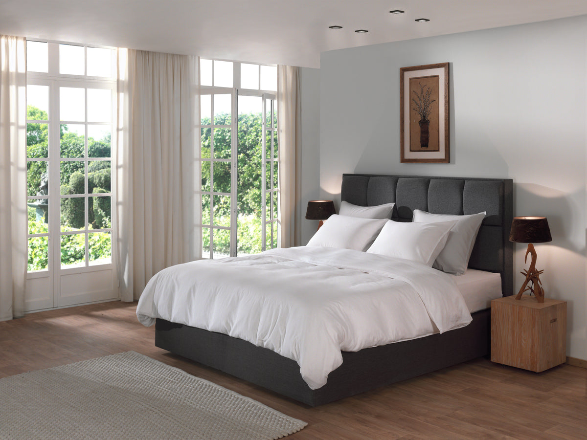 Dekbedovertrek Suite Saint-Tropez Blanc de Blanc - 45% Linnen 55% Katoen