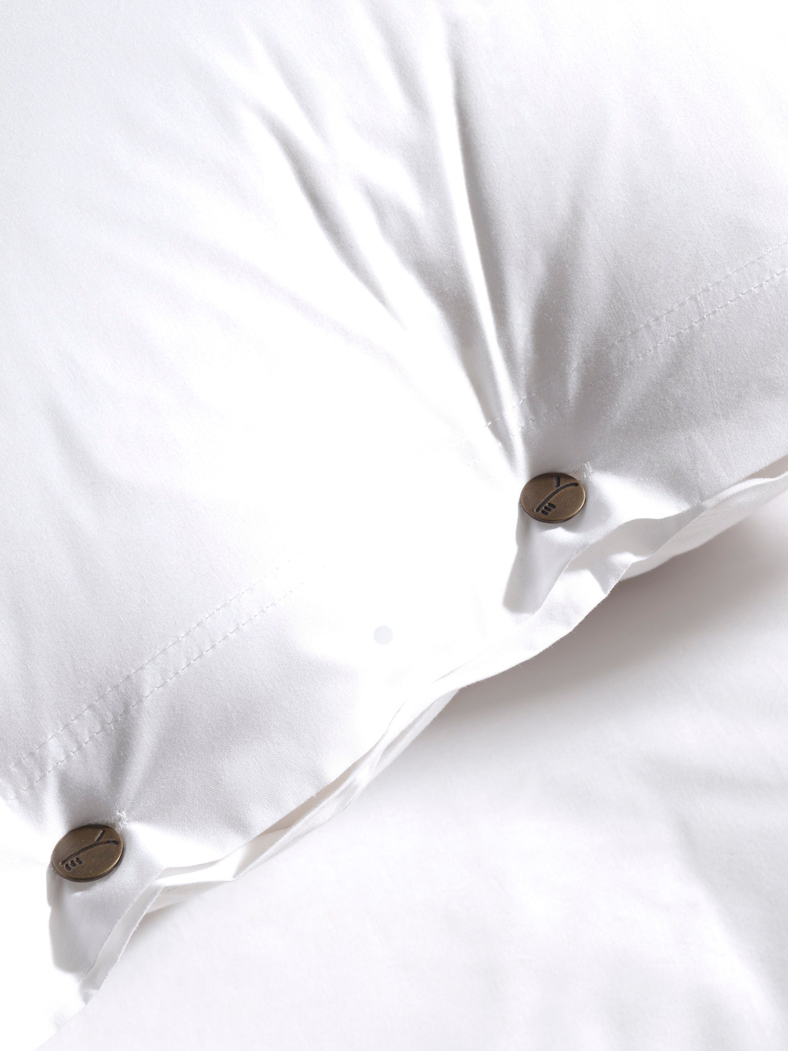 Dekbedovertrek Percale Optic White - 100% Katoen-Perkal