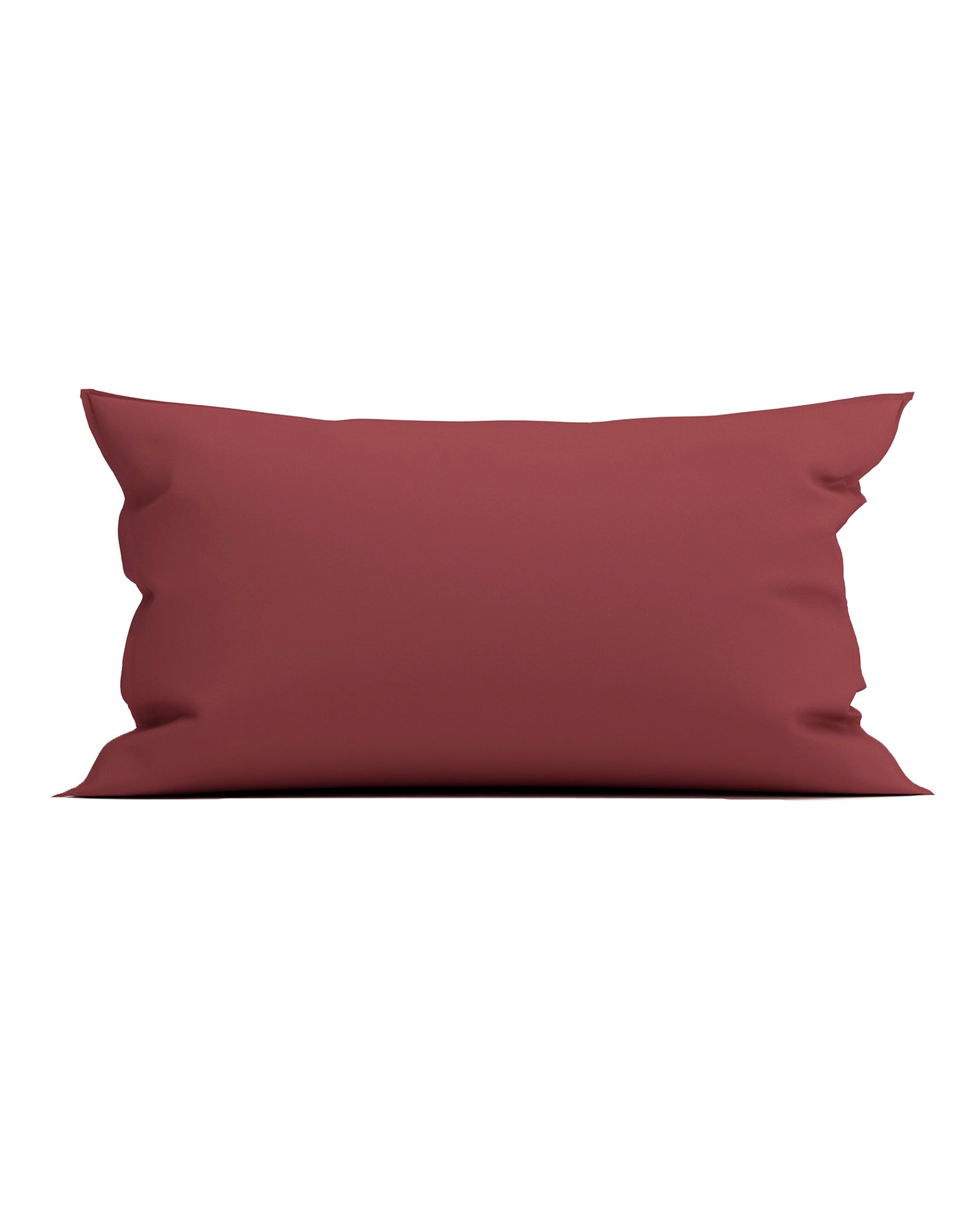 Kussensloop Percale Spicy Red - 100% Katoen-Perkal