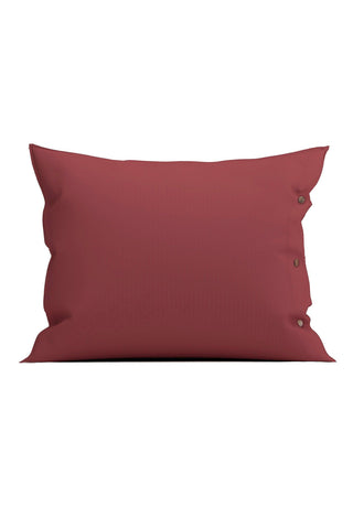 Kussensloop Percale Spicy Red - 100% Katoen-Perkal