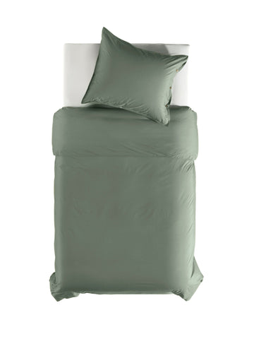 Dekbedovertrek Percale Army Green - 100% Katoen-Perkal