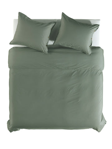 Dekbedovertrek Percale Army Green - 100% Katoen-Perkal