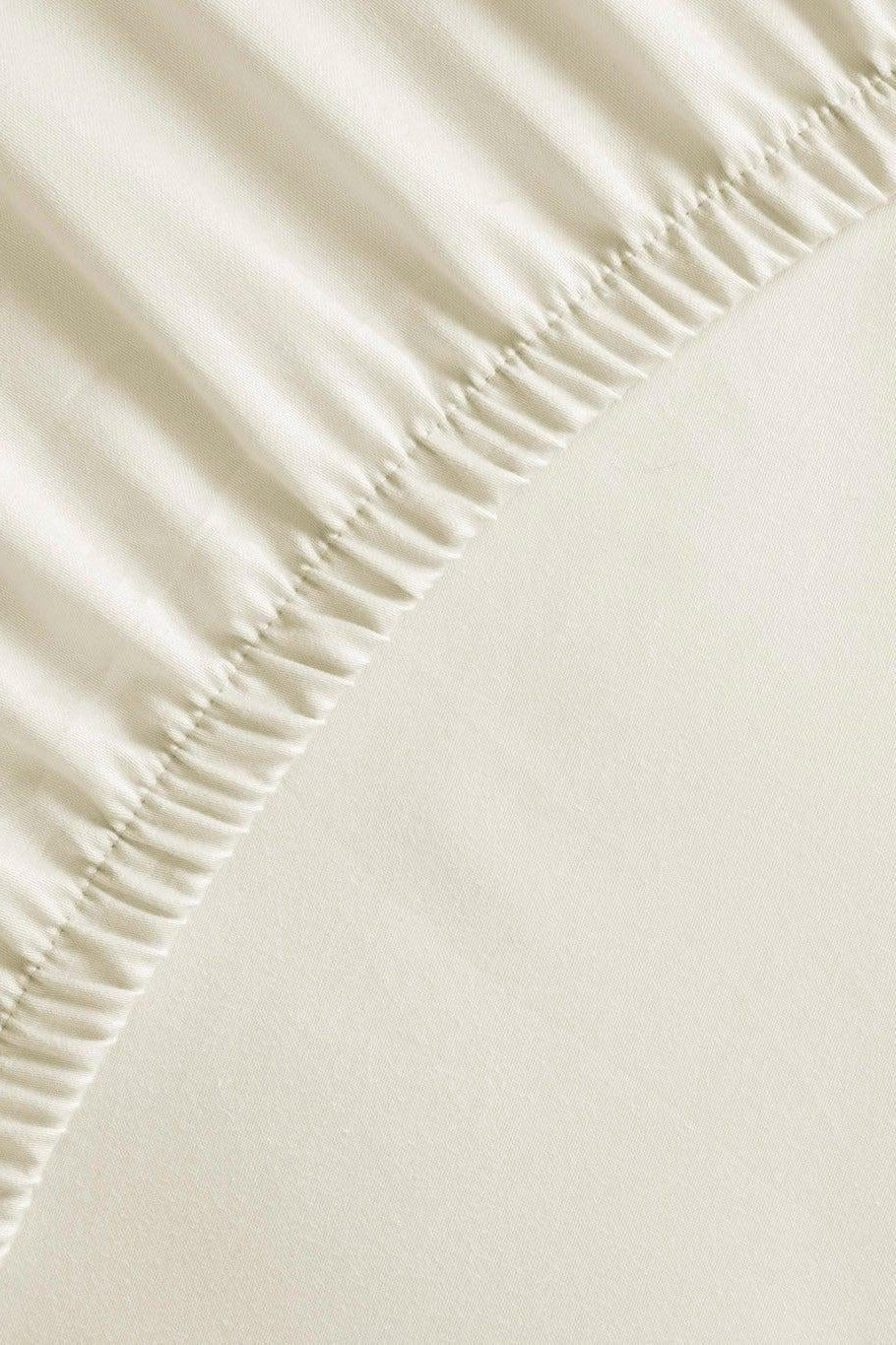 Hoeslaken Percale Off-white - 100% Katoen-Perkal