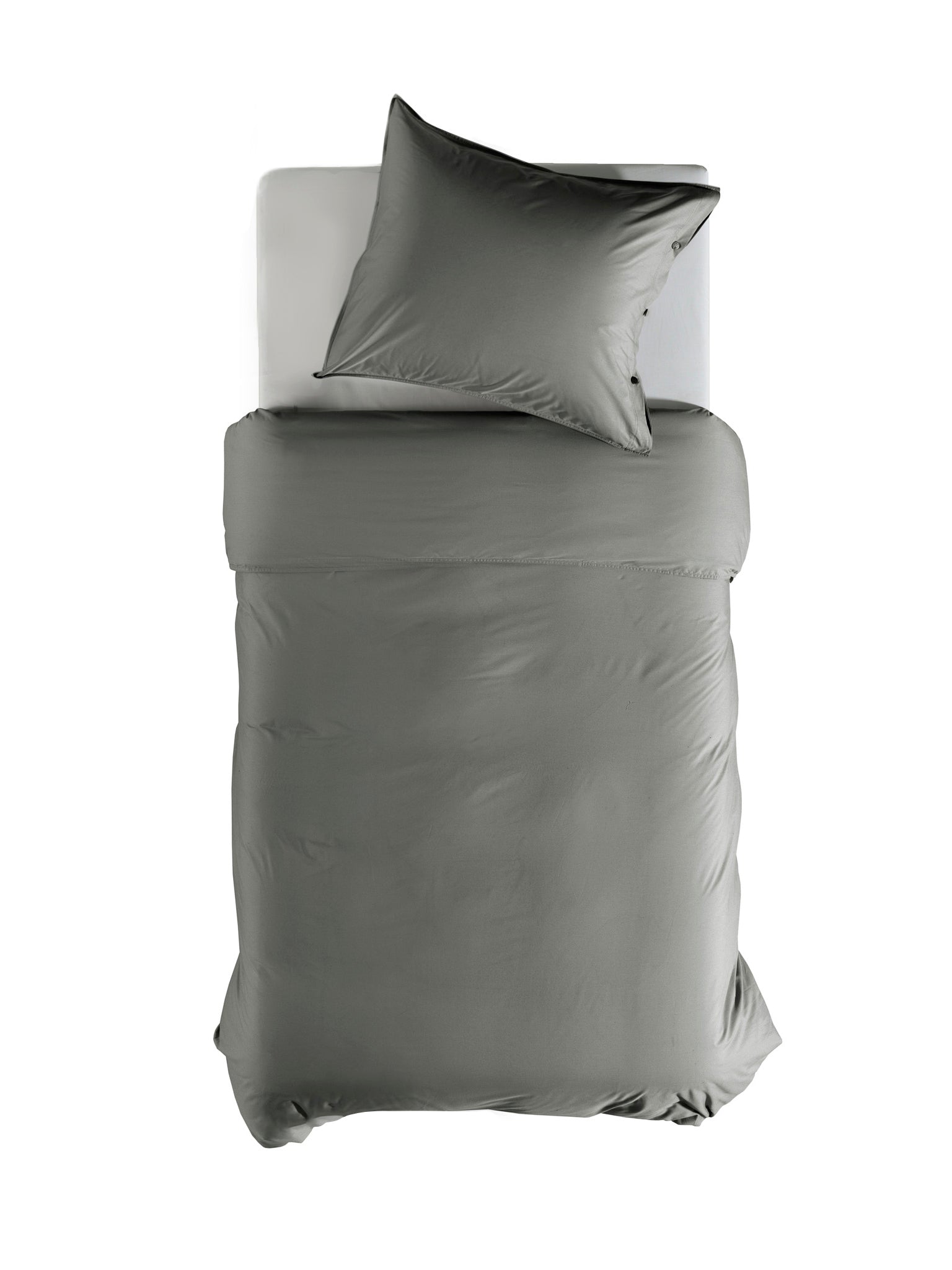 Dekbedovertrek Percale Steel Grey - 100% Katoen-Perkal