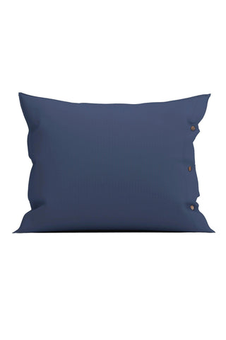 Kussensloop Percale Midnight Blue - 100% Katoen-Perkal