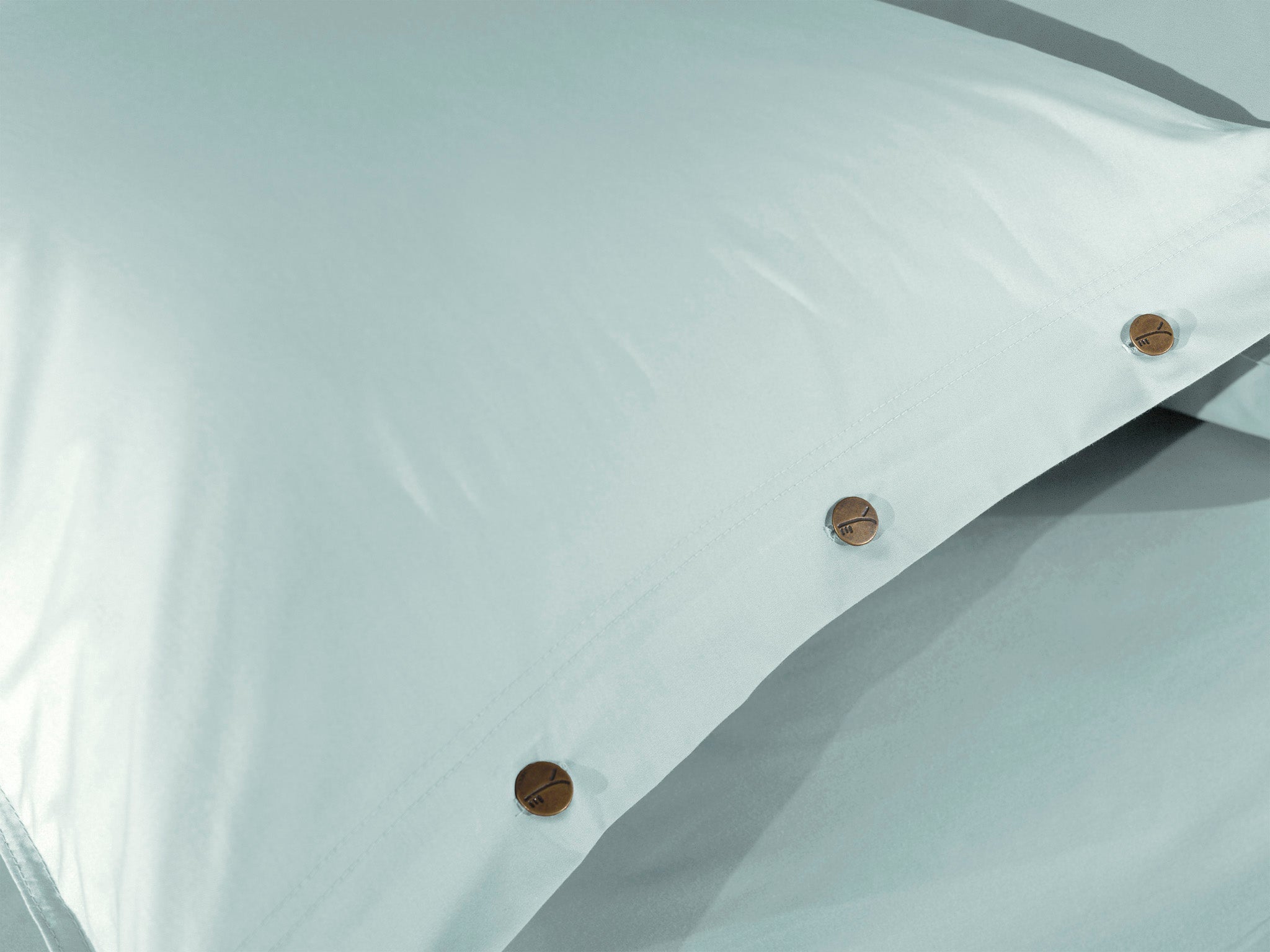 Dekbedovertrek Percale Whispering Blue - 100% Katoen-Perkal