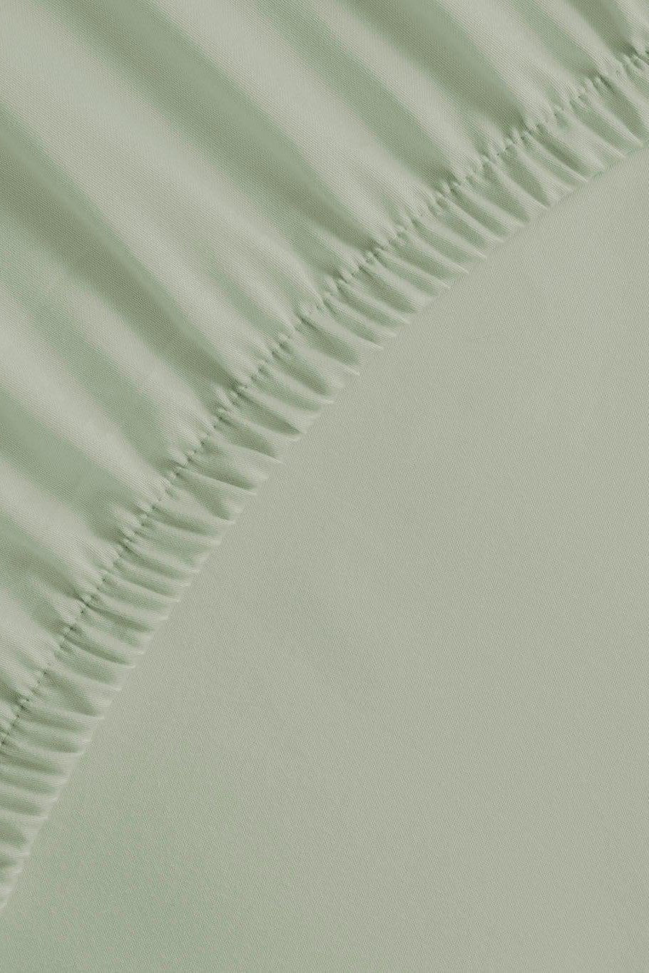 Hoeslaken Percale Silent Green - 100% Katoen-Perkal