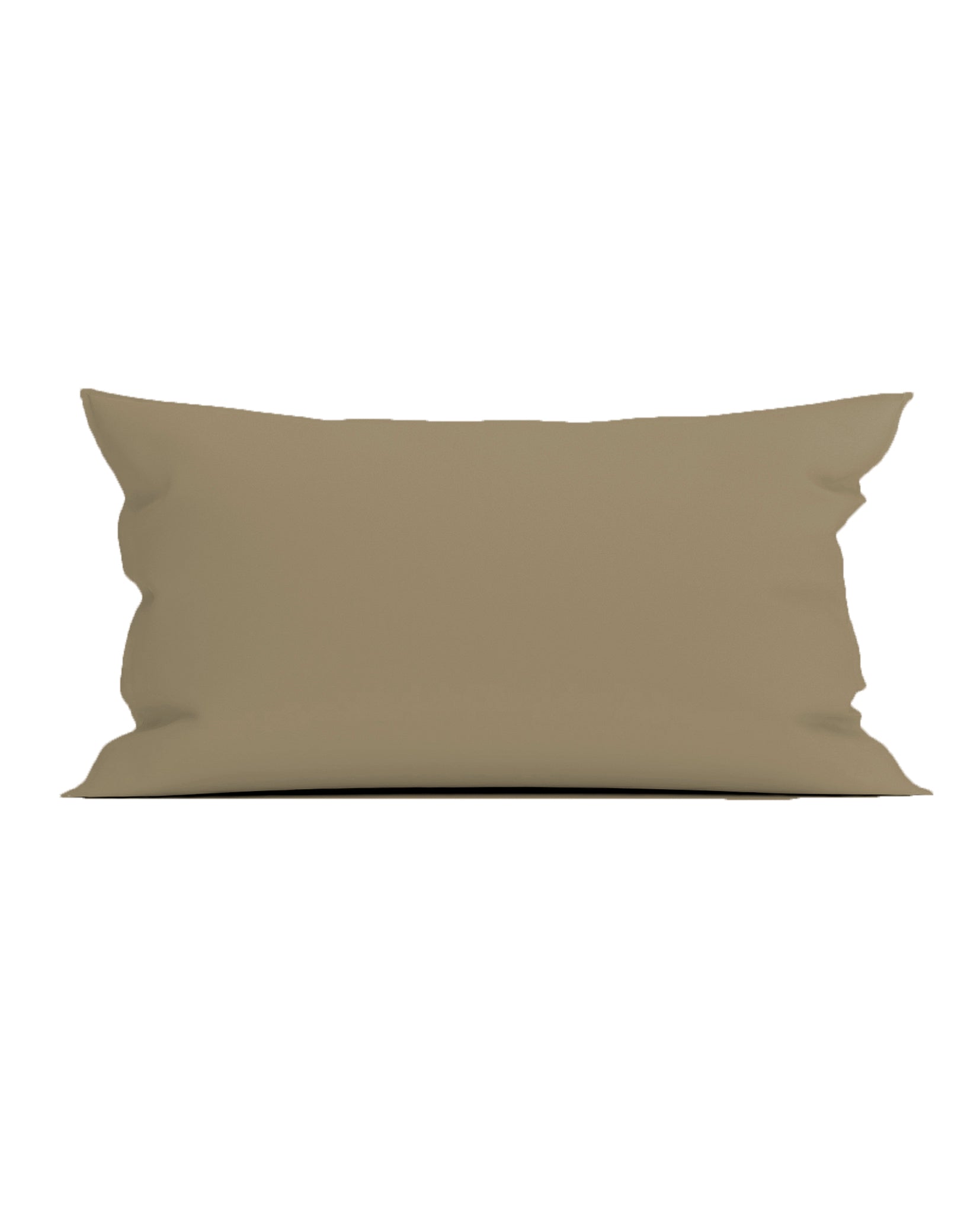 Kussensloop Percale Safari Sand - 100% Katoen-Perkal