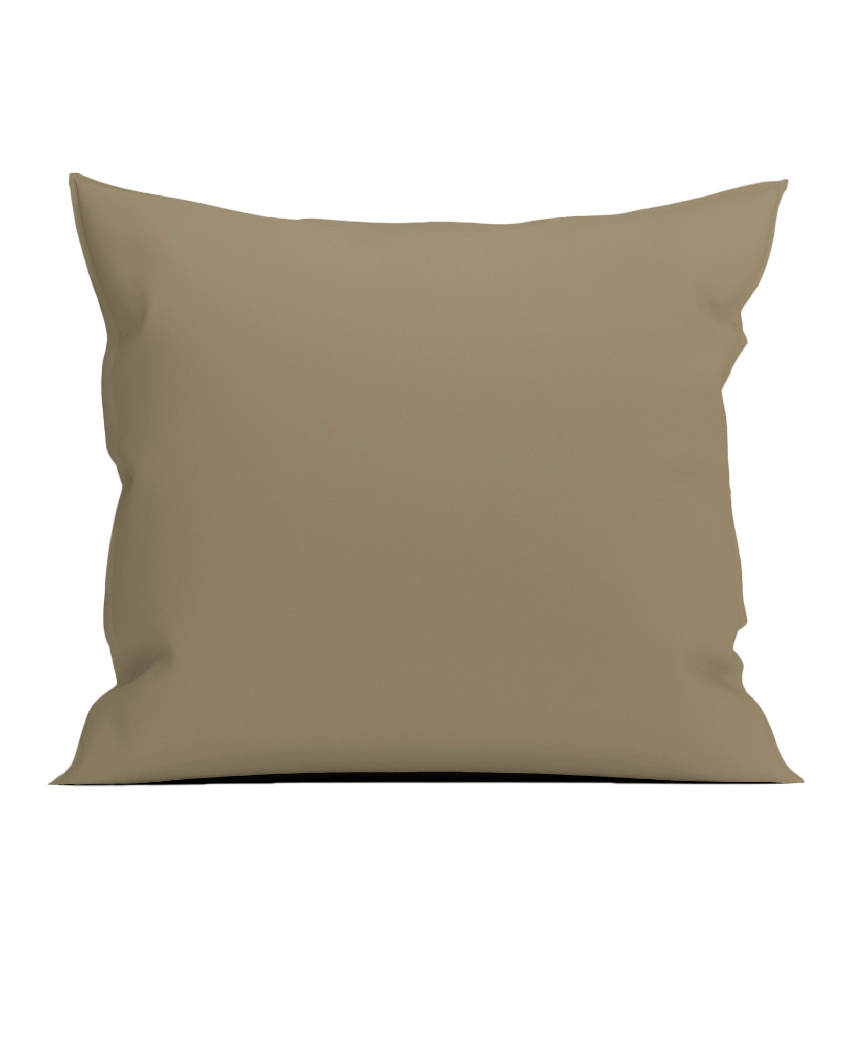 Kussensloop Percale Safari Sand - 100% Katoen-Perkal