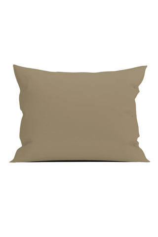 Kussensloop Percale Safari Sand - 100% Katoen-Perkal