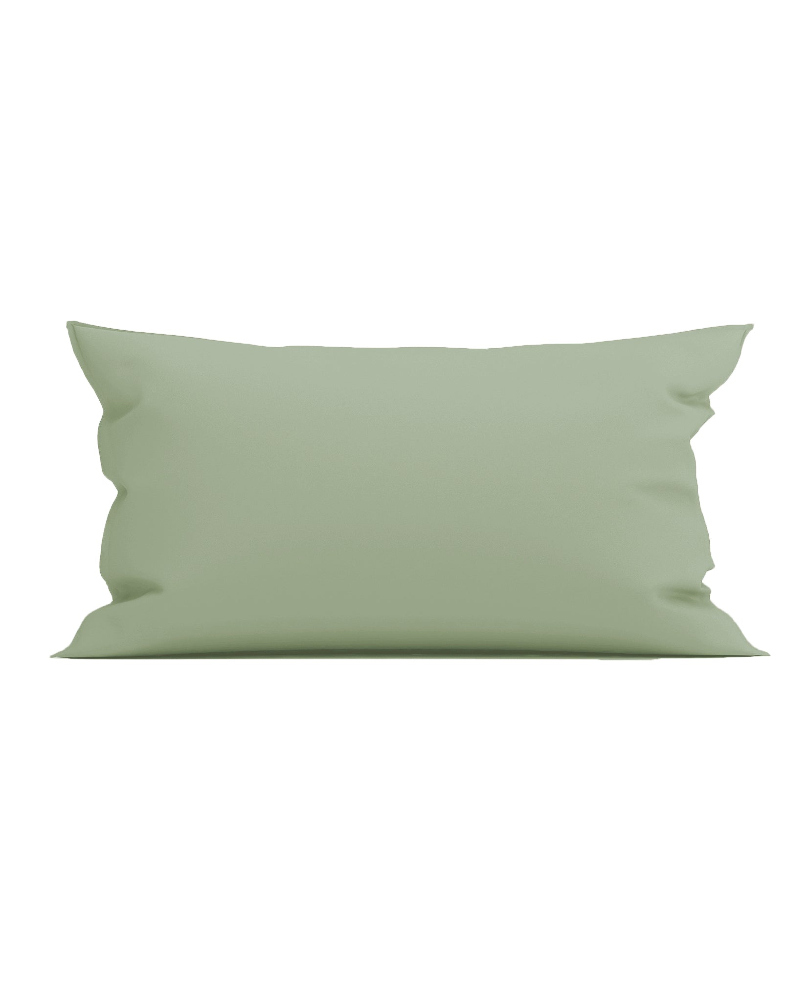 Kussensloop Percale Silent Green - 100% Katoen-Perkal