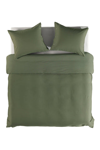 Dekbedovertrek Cialda Army Green - 100% Katoen