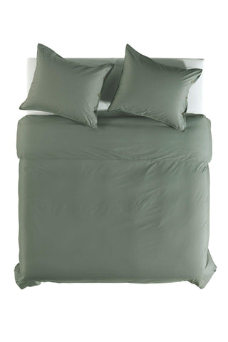 Dekbedovertrek Percale Army Green - 100% Katoen-Perkal