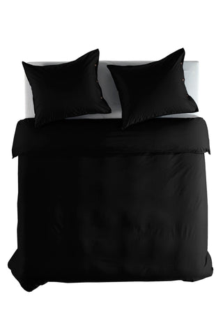 Dekbedovertrek Percale Volcano Black - 100% Katoen-Perkal